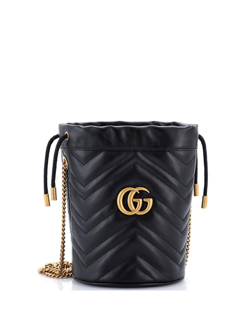 Gucci Gg Marmont Bucket Bag Matelasse #370261G11B